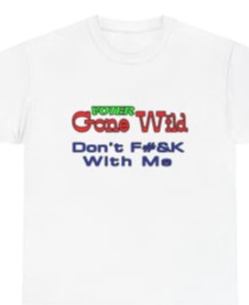Voter Gone Wild. Don't F with me.